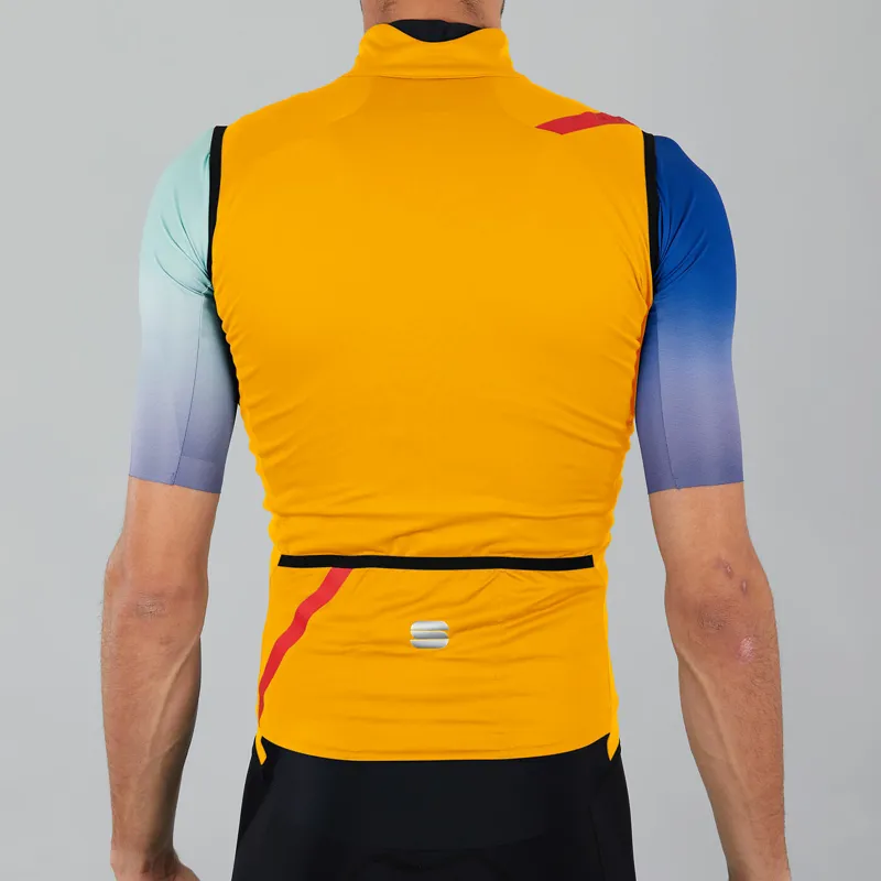 Sportful Fiandre Light NoRain Vest - Yellow 2 Sportful Fiandre Light NoRain Vest - Yellow - Image 2