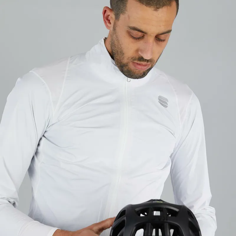 Sportful Hot Pack NoRain Men's Jacket - White 1 Sportful Hot Pack NoRain Men's Jacket - White