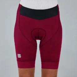 Sportful LTD Womens Lycra Shorts - Black -Sportfu Bike Gear Shop SF20033REDWine 1 1