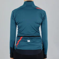 Sportful Fiandre Light NoRain Womens Jacket - Blue Sea 6 Sportful Fiandre Light NoRain Womens Jacket - Blue Sea -Sportfu Bike Gear Shop SF20041BLUSea 2