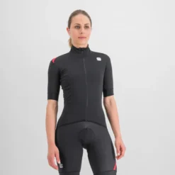 Sportful Fiandre Light NoRain Women's Short Sleeve Jacket - Black
