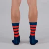 Sportful Mate Socks - Blue Twilight/ Fire Red/Gold
