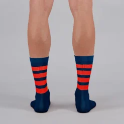 Sportful Mate Socks - Blue Twilight/ Fire Red/Gold