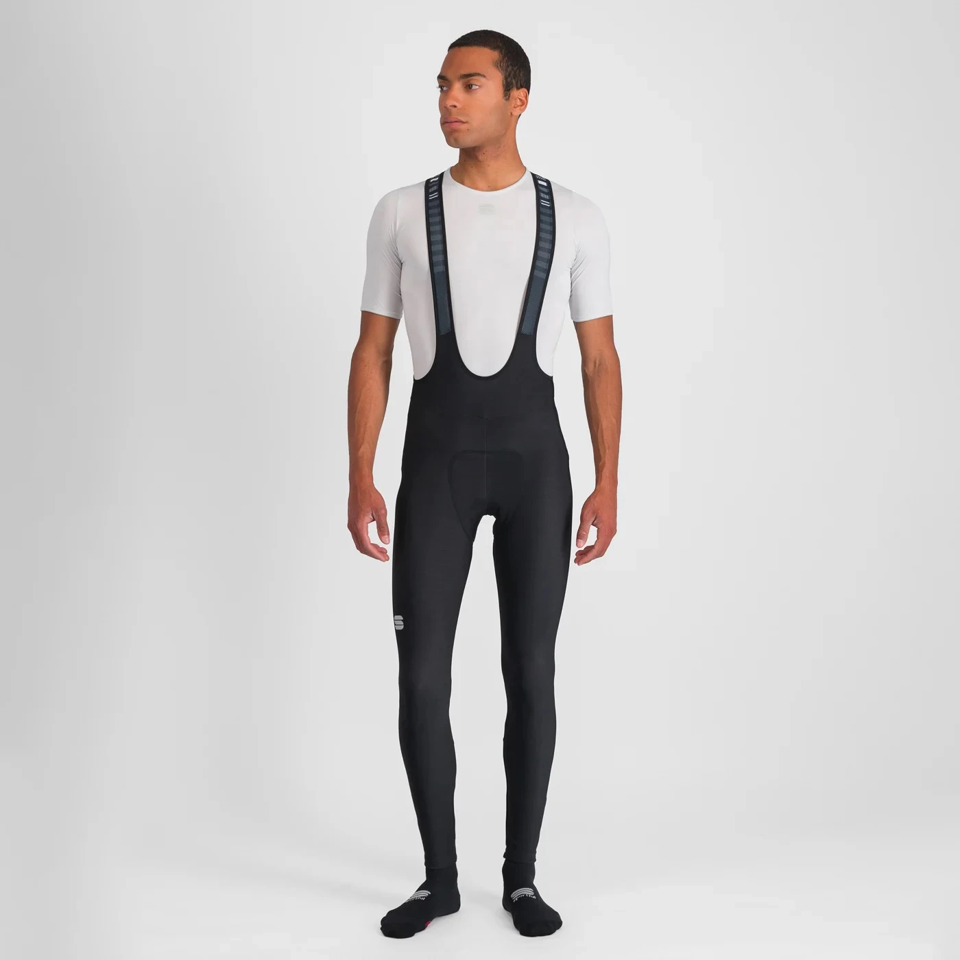 Sportful Classic Race Bib Tights - Black/Cedar 7 Sportful Classic Race Bib Tights - Black/Cedar - Image 7