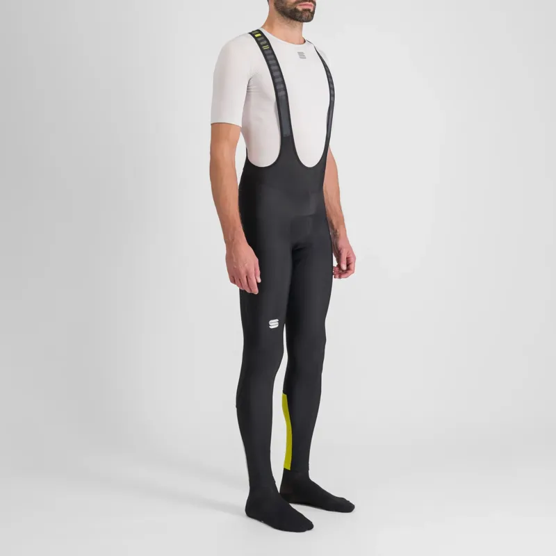 Sportful Classic Race Bib Tights - Black/Cedar 3 Sportful Classic Race Bib Tights - Black/Cedar - Image 3
