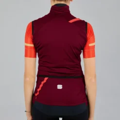 Sportful Fiandre Light NoRain Womens Vest - Red Wine -Sportfu Bike Gear Shop SF20519REDWine 2