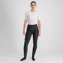 Sportful Classic Women's Tights - Black/Pompelmo