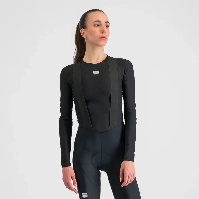 Sportful BodyFit Pro Women's Long Sleeve Base Layer - Black 3 Sportful BodyFit Pro Women's Long Sleeve Base Layer - Black - Image 3