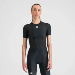 Sportful BodyFit Pro Women's Short Sleeve Base Layer - Black -Sportfu Bike Gear Shop SF20566BLK1