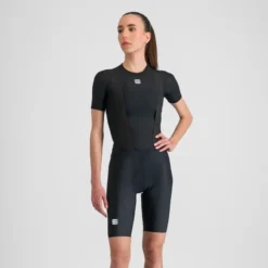 Sportful BodyFit Pro Women's Short Sleeve Base Layer - Black -Sportfu Bike Gear Shop SF20566BLK2