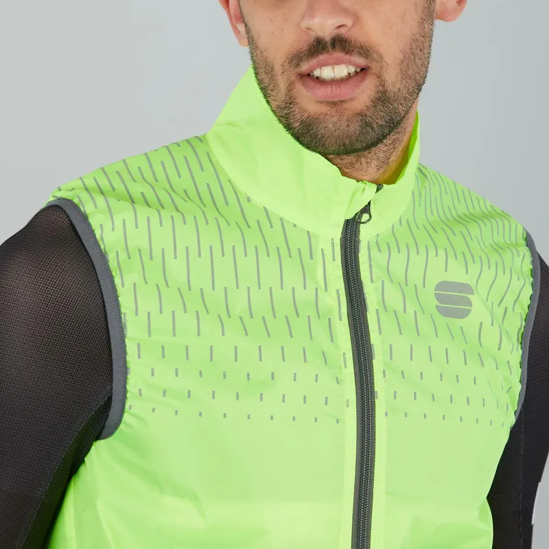 Sportful Reflex Vest - Yellow Fluo 4 Sportful Reflex Vest - Yellow Fluo - Image 4