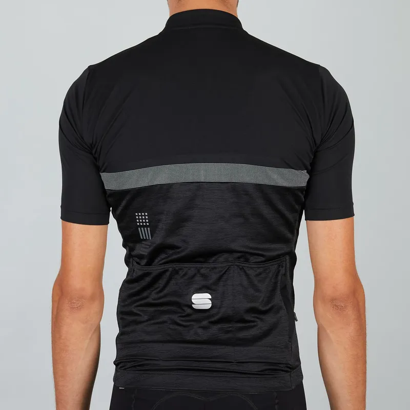 Sportful Giara Men's Short Sleeve Jersey - Black 8 Sportful Giara Men's Short Sleeve Jersey - Black - Image 8