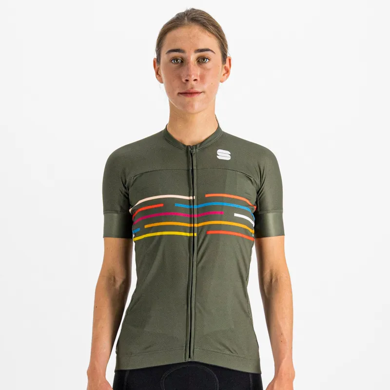 Sportful Vélodrome Women's Short Sleeve Jersey - Beetle 4 Sportful Vélodrome Women's Short Sleeve Jersey - Beetle - Image 4