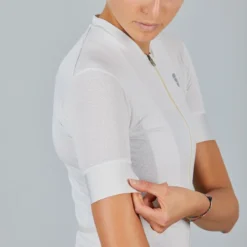 Sportful Monocrom Womens Short Sleeve Jersey - White -Sportfu Bike Gear Shop SF21034WHT 3