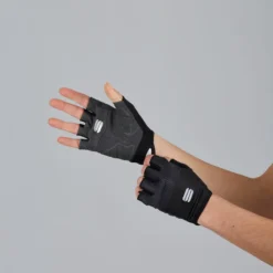 Sportful Race Womens Short Finger Gloves - Black -Sportfu Bike Gear Shop SF21051BLK 2