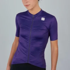 Sportful Flare Womens Short Sleeve Jersey - Violet -Sportfu Bike Gear Shop SF21056PUR 3