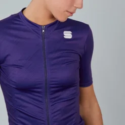 Sportful Flare Womens Short Sleeve Jersey - Violet -Sportfu Bike Gear Shop SF21056PUR 4