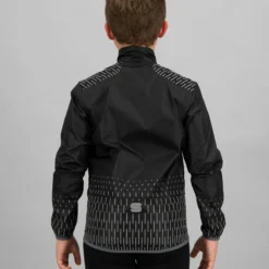 Sportful Kids Reflex Jacket - Black 5 Sportful Kids Reflex Jacket - Black -Sportfu Bike Gear Shop SF21063BLK 2