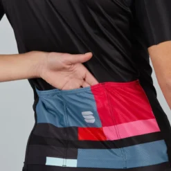 Sportful Idea Womens Short Sleeve Jersey - Black -Sportfu Bike Gear Shop SF21082BLK 5