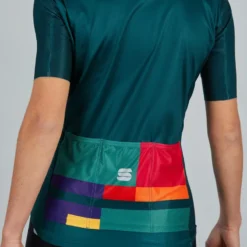 Sportful Idea Womens Short Sleeve Jersey - Sea Moss -Sportfu Bike Gear Shop SF21082SeaGRN 4