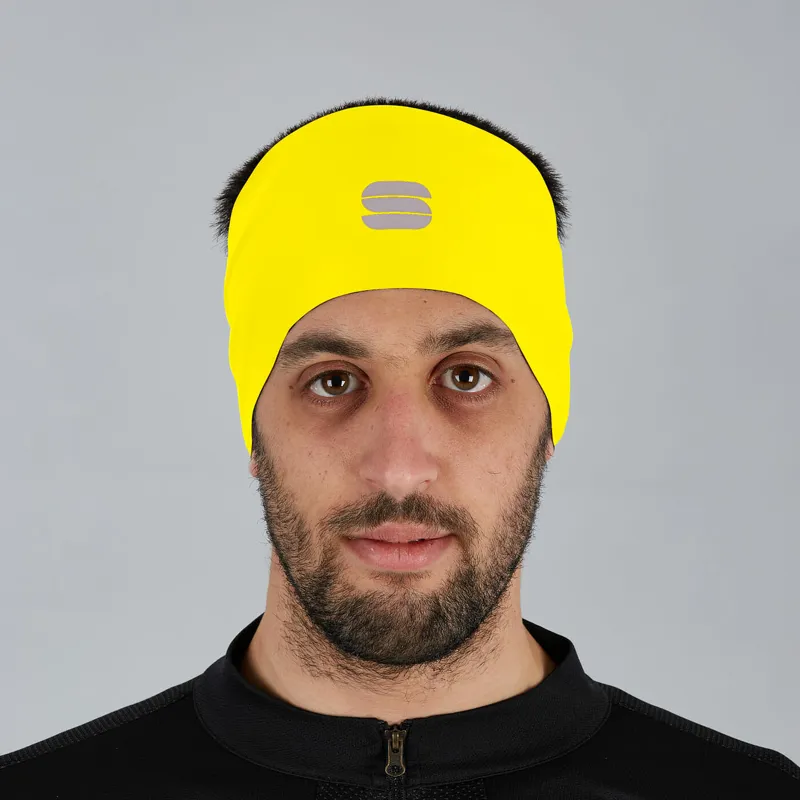 Sportful Matchy Headband - Yellow Fluo 3 Sportful Matchy Headband - Yellow Fluo - Image 3