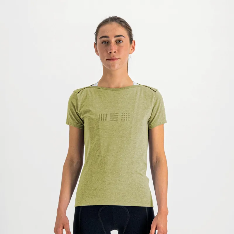 Sportful Giara Women's Technical T-Shirt - Guacamole 2 Sportful Giara Women's Technical T-Shirt - Guacamole - Image 2