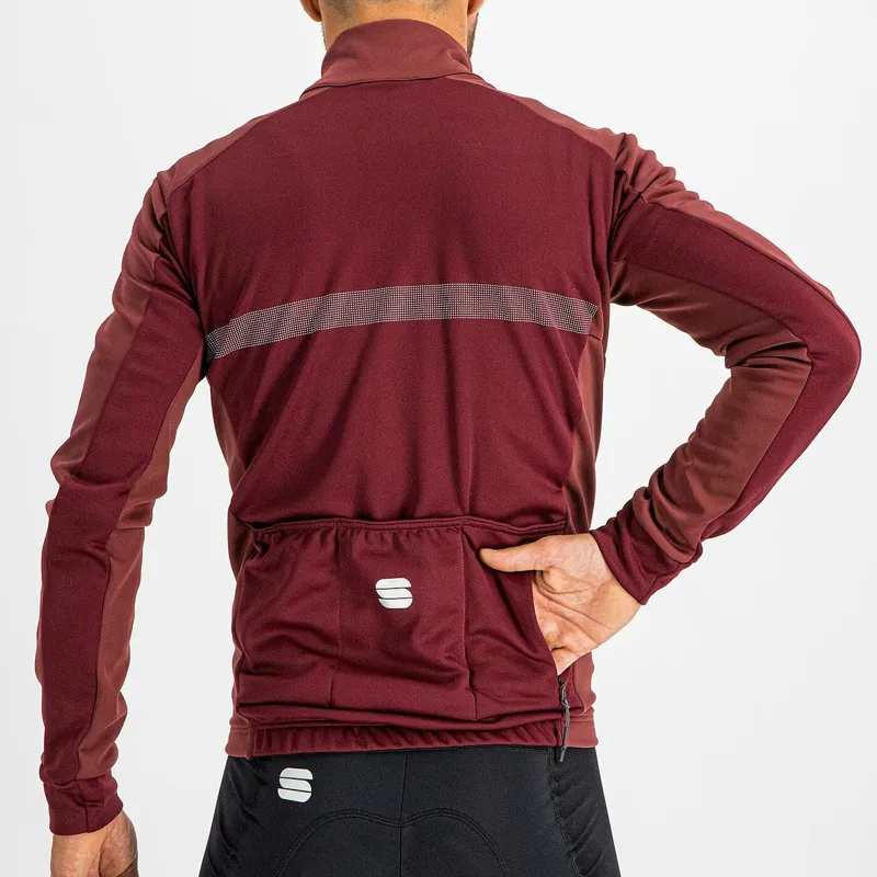 Sportful Giara Softshell Men's Jacket - Red Wine 11 Sportful Giara Softshell Men's Jacket - Red Wine - Image 11
