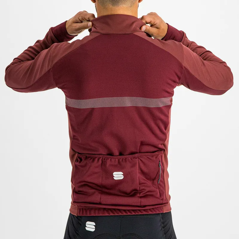 Sportful Giara Softshell Men's Jacket - Red Wine 12 Sportful Giara Softshell Men's Jacket - Red Wine - Image 12