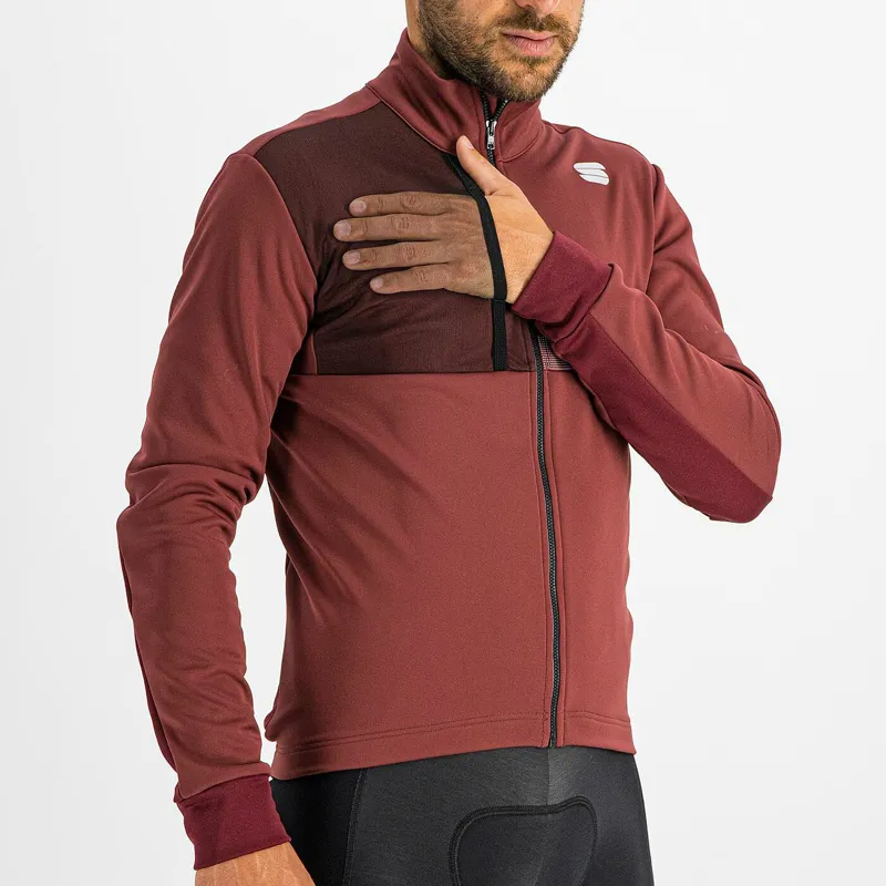 Sportful Giara Softshell Men's Jacket - Red Wine 4 Sportful Giara Softshell Men's Jacket - Red Wine - Image 4