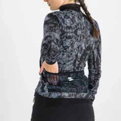 Sportful Escape Supergiara Women's Thermal LS Jersey - Black/Blue Sea -Sportfu Bike Gear Shop SF21507BLKSea 6