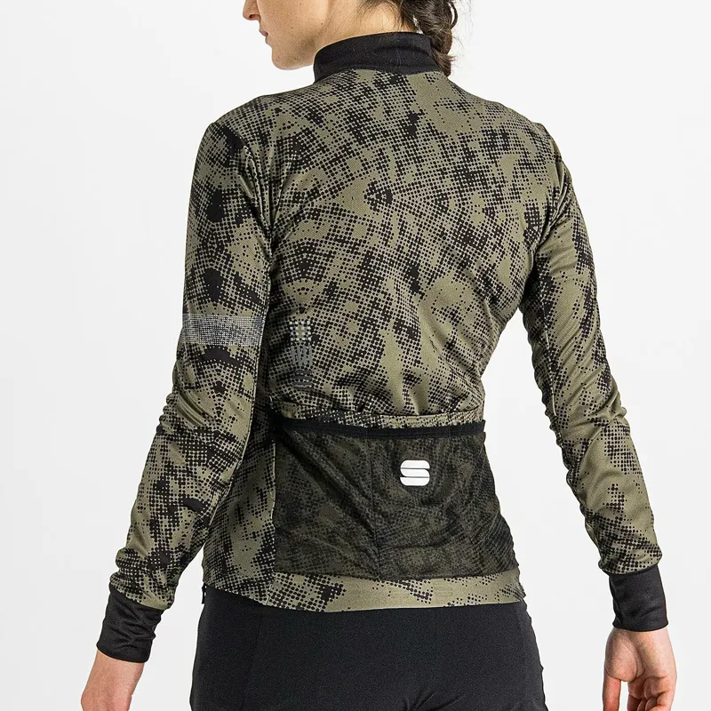 Sportful Escape Supergiara Women's Thermal LS Jersey - Beetle/Black 1 Sportful Escape Supergiara Women's Thermal LS Jersey - Beetle/Black