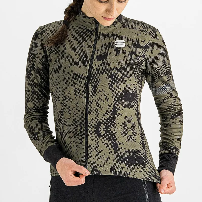 Sportful Escape Supergiara Women's Thermal LS Jersey - Beetle/Black 7 Sportful Escape Supergiara Women's Thermal LS Jersey - Beetle/Black - Image 7