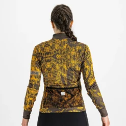 Sportful Escape Supergiara Women's Thermal LS Jersey - Cacao/Golden -Sportfu Bike Gear Shop SF21507CacaoGLDenBRN 2