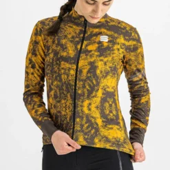 Sportful Escape Supergiara Women's Thermal LS Jersey - Cacao/Golden -Sportfu Bike Gear Shop SF21507CacaoGLDenBRN 5