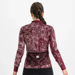 Sportful Escape Supergiara Women's Thermal LS Jersey - Red Wine/Mauve -Sportfu Bike Gear Shop SF21507REDWineMauve 2