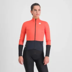 Sportful Total Comfort Women's Windproof Jacket - Pompelmo -Sportfu Bike Gear Shop SF21533Pompelmo1