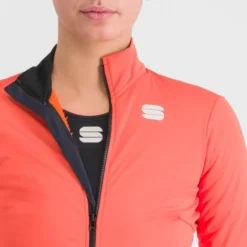 Sportful Total Comfort Women's Windproof Jacket - Pompelmo -Sportfu Bike Gear Shop SF21533Pompelmo4