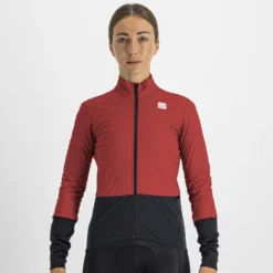 Sportful Total Comfort Women's Windproof Jacket - Red Rumba