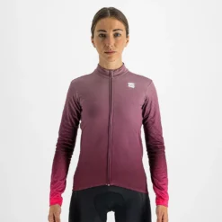 Sportful Rocket Thermal Women's Long Sleeve Jersey - Beetle -Sportfu Bike Gear Shop SF21536Mauve 1 1