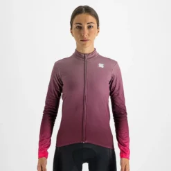 Sportful Rocket Thermal Women's Long Sleeve Jersey - Mauve -Sportfu Bike Gear Shop SF21536Mauve 1