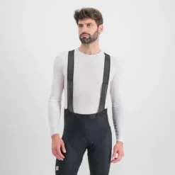 Sportful Midweight Men's Long Sleeve Base Layer - White