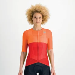 Sportful Pro Women's Short Sleeve Jersey - Masala/Cedar
