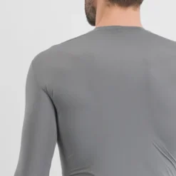Sportful Fiandre Men's Long Sleeve Thermal Base Layer - Ash Grey