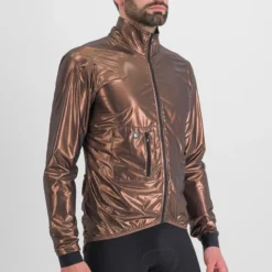 Sportful Giara Packable Men's Windproof Jacket - Metal Bronze -Sportfu Bike Gear Shop SF23003METBNZ4