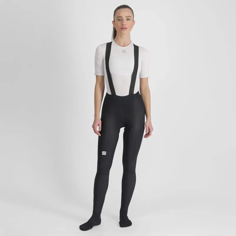 Sportful Supergiara Women's Bib Tights - Black 2 Sportful Supergiara Women's Bib Tights - Black - Image 2