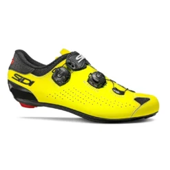 Sidi Genius 10 Road Shoes - Grey/Black -Sportfu Bike Gear Shop SIGENIUS10FLUOANTYEL