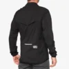 100 Percent Corridor Stretch Windbreaker Men's Jacket - Black