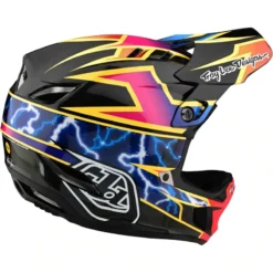 Troy Lee Designs D4 Carbon MIPS Full Face Helmet - Lightning Black -Sportfu Bike Gear Shop TLD13932500 6