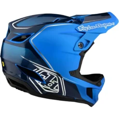 Troy Lee Designs D4 Composite MIPS Full Face Helmet - Shadow Blue -Sportfu Bike Gear Shop TLD14049900 6