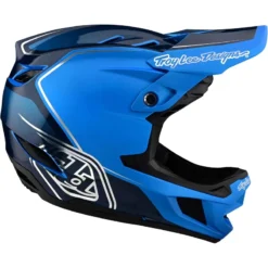 Troy Lee Designs D4 Composite MIPS Full Face Helmet - Shadow Blue -Sportfu Bike Gear Shop TLD14049900 7